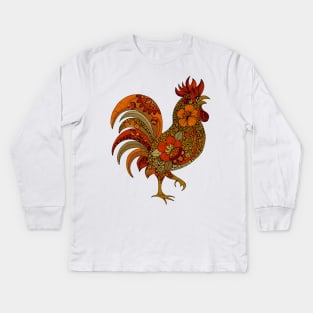 Year of the Rooster Kids Long Sleeve T-Shirt